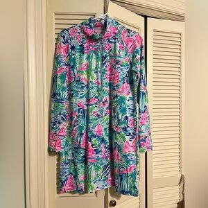 Lilly Pulitzer Colorful Tropical Print Dress